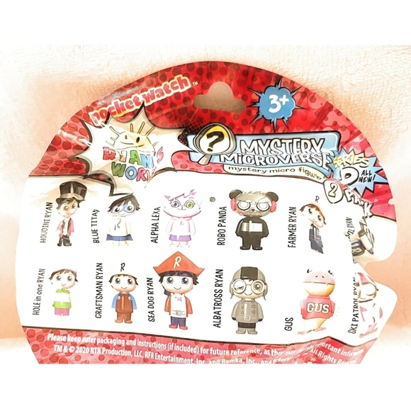 NIP Ryan's World Mystery Pack - Series 2 - Picture 4 of 4